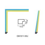Пластиковий багет DM 1611 50U