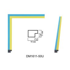 Пластиковий багет DM 1611 50U