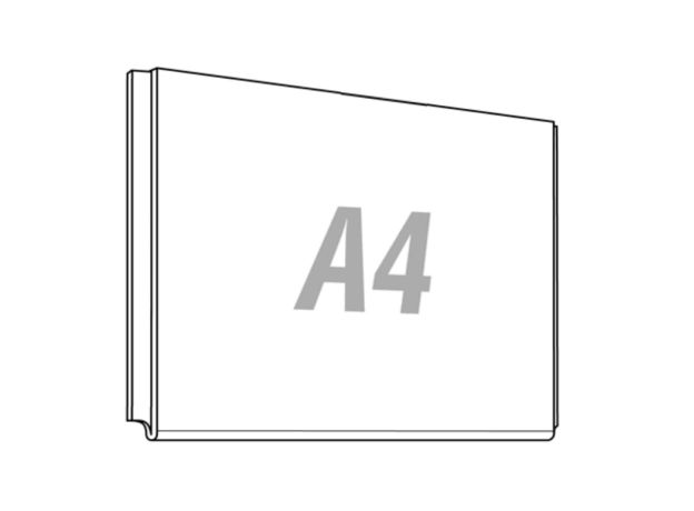 Display It акриловый карман A4 горизонтальный
