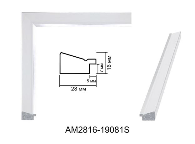 Пластиковий багет AM 2816 19081S