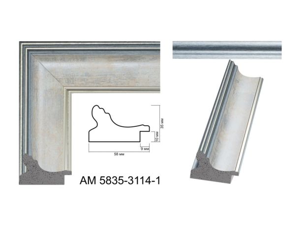Пластиковий багет AM 5835 3114-1