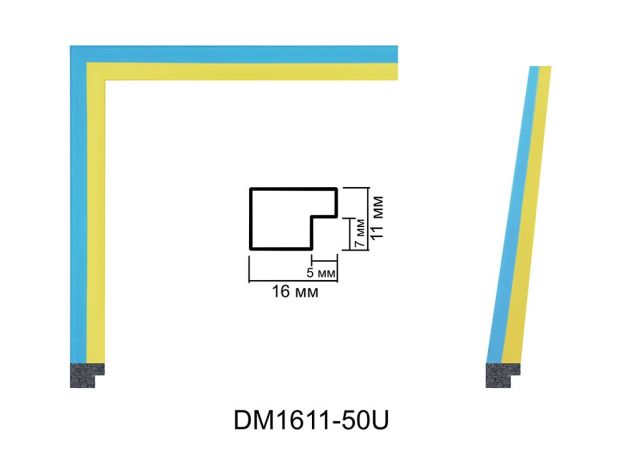 Пластиковий багет DM 1611 50U