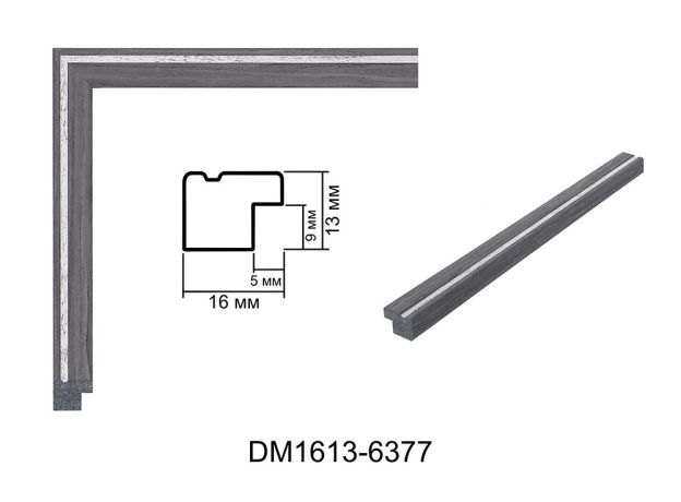 Пластиковий багет DM 1613 6377