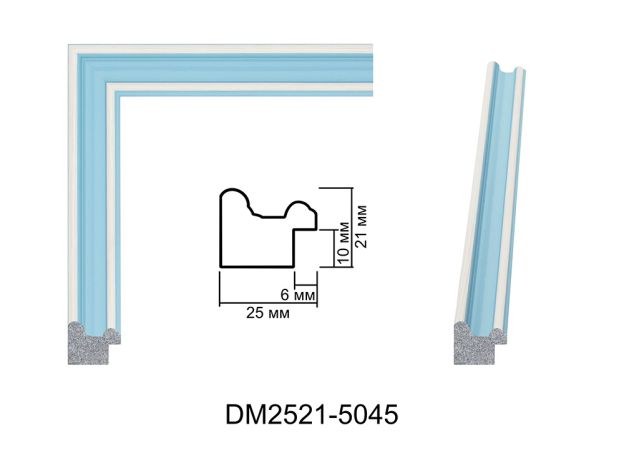 Пластиковий багет DM 2521 5045