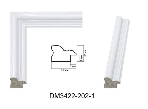 Пластиковий багет DM 3422 202-1