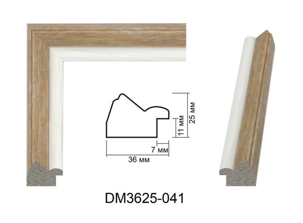 Пластиковий багет DM 3625 041