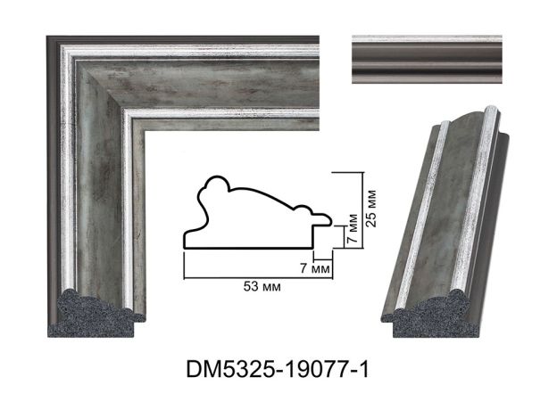 Пластиковий багет DM 5325 19077-1