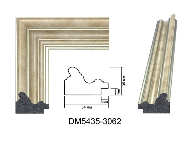 Пластиковий багет DM 5435 3062