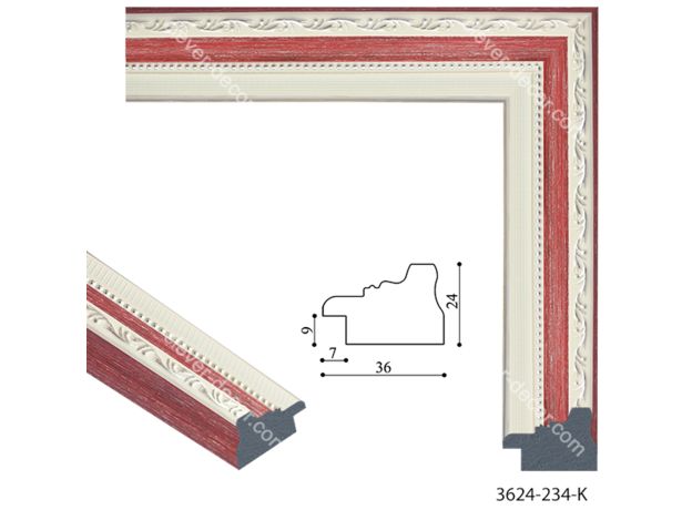 Багет пластик 3624-234-K-S