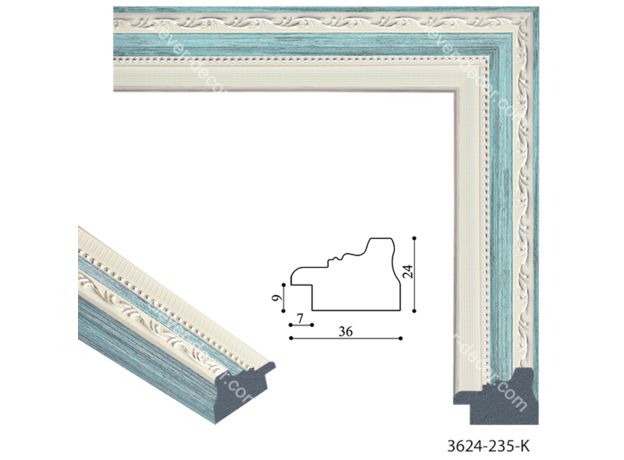 Багет пластик 3624-235-K-S